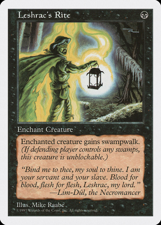 Leshrac's Rite [Fifth Edition] | Good Games Adelaide SA