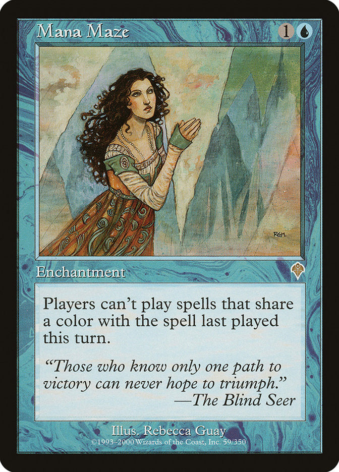 Mana Maze 59 (Invasion)  - Foil | Good Games Adelaide SA
