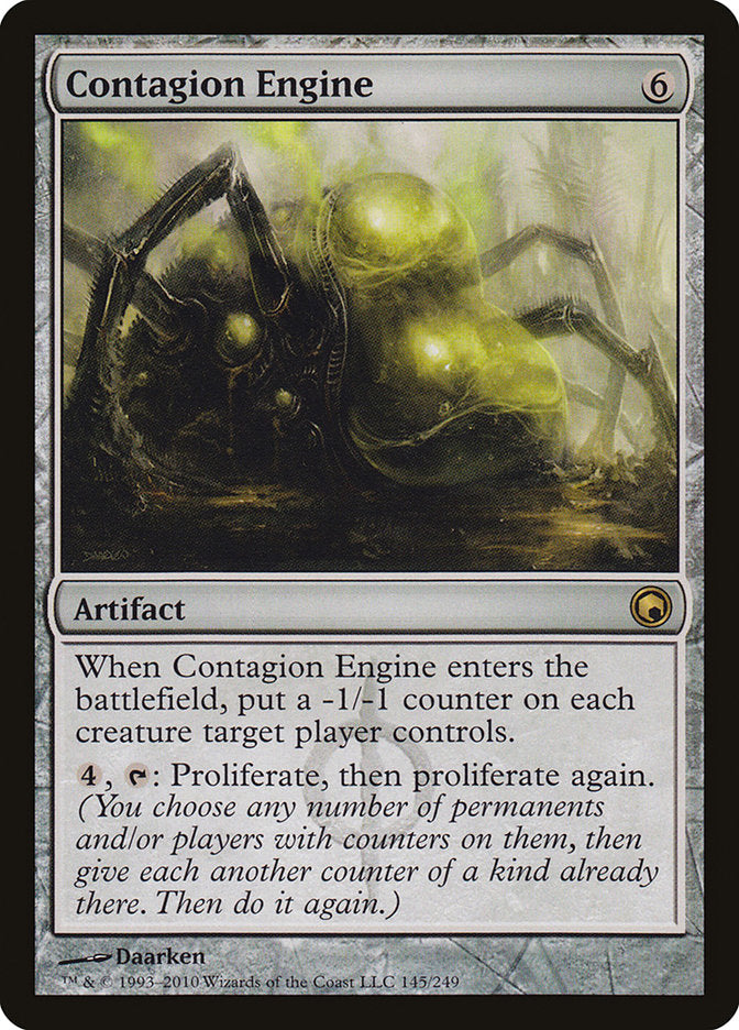 Contagion Engine [Scars of Mirrodin] | Good Games Adelaide SA
