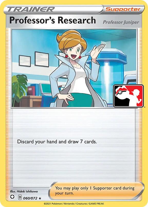 Professor's Research Series 1 060/072 (Prize Pack Series Cards)  - Holofoil | Good Games Adelaide SA