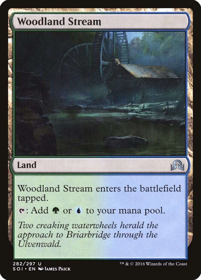 Woodland Stream 282 (Shadows over Innistrad)  | Good Games Adelaide SA
