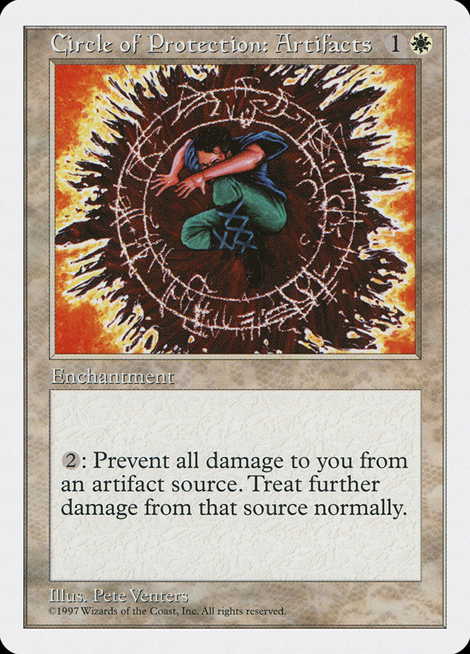 Circle of Protection: Artifacts [Fifth Edition] | Good Games Adelaide SA
