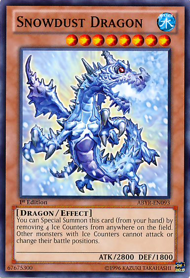 Snowdust Dragon [ABYR-EN093] Common | Good Games Adelaide SA
