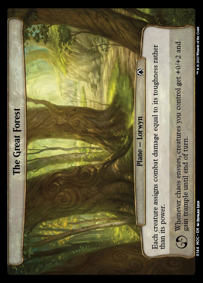 The Great Forest 144 (Planechase: March of the Machine)  | Good Games Adelaide SA
