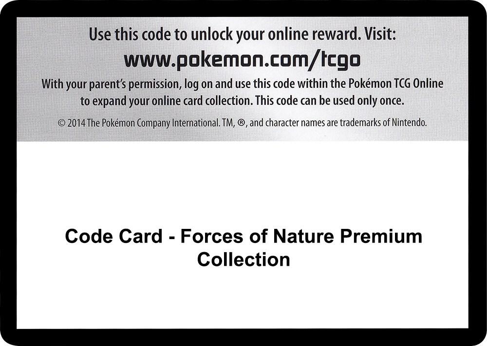 Code Card Forces of Nature Premium Collection  (SM - Forbidden Light)  | Good Games Adelaide SA