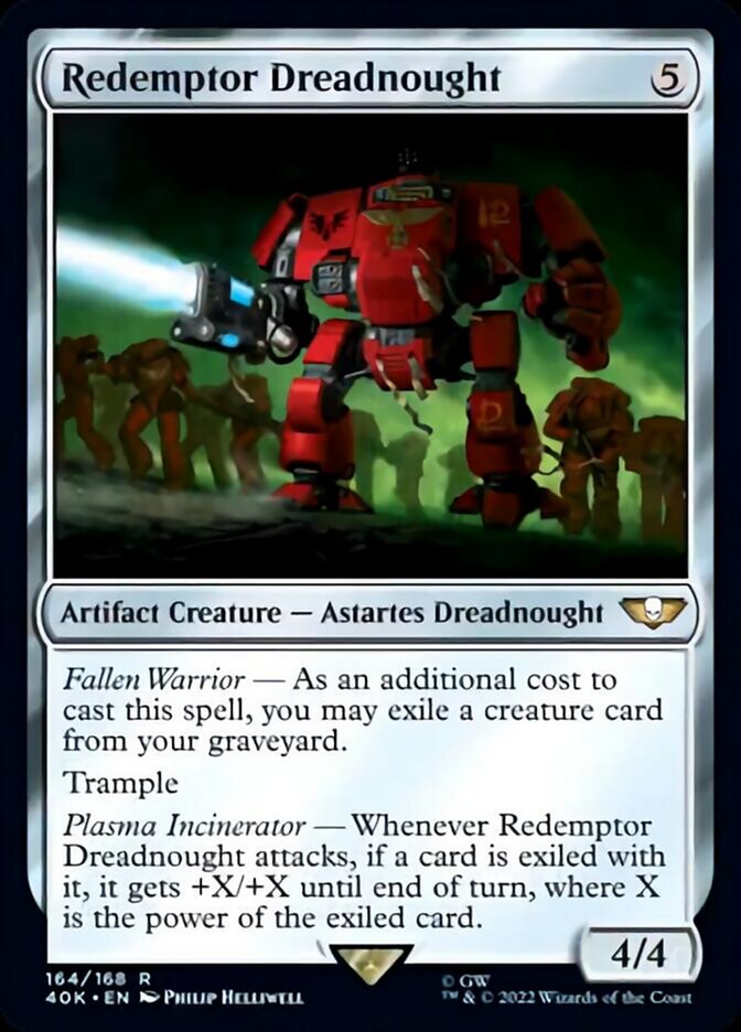 Redemptor Dreadnought (Surge Foil) [Universes Beyond: Warhammer 40,000] | Good Games Adelaide SA
