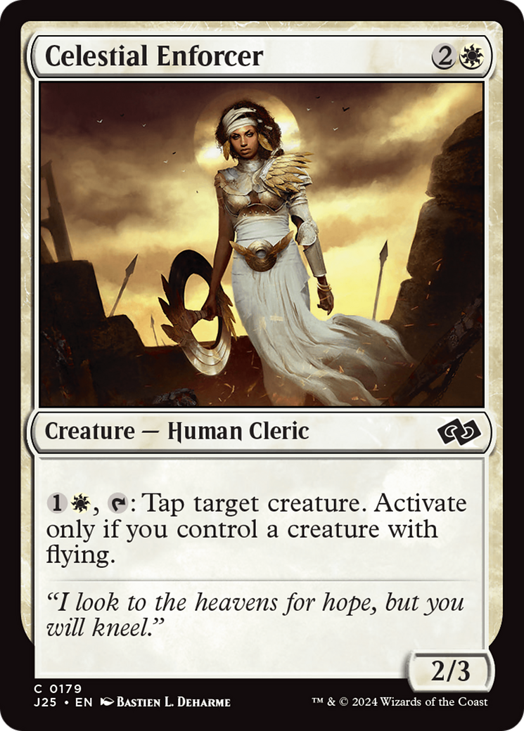 Celestial Enforcer [Foundations Jumpstart] | Good Games Adelaide SA