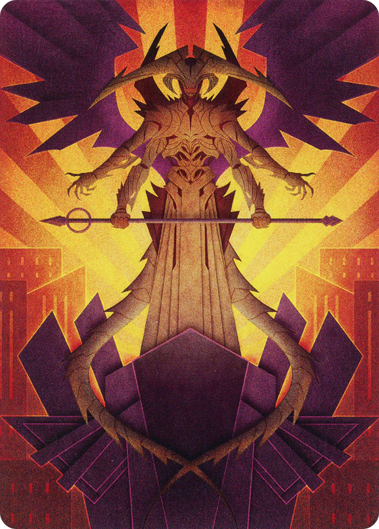Atraxa, Praetors' Voice Art Card [March of the Machine Art Series] | Good Games Adelaide SA