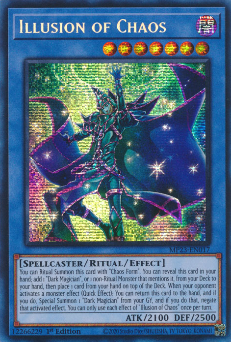 Illusion of Chaos [MP23-EN017] Prismatic Secret Rare | Good Games Adelaide SA