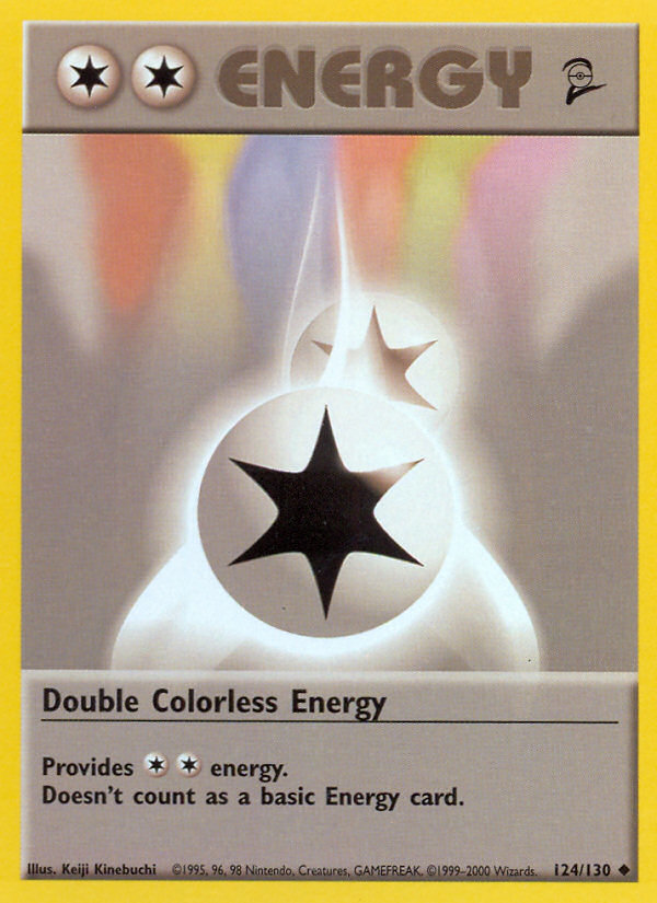 Double Colorless Energy (124/130) [Base Set 2] | Good Games Adelaide SA