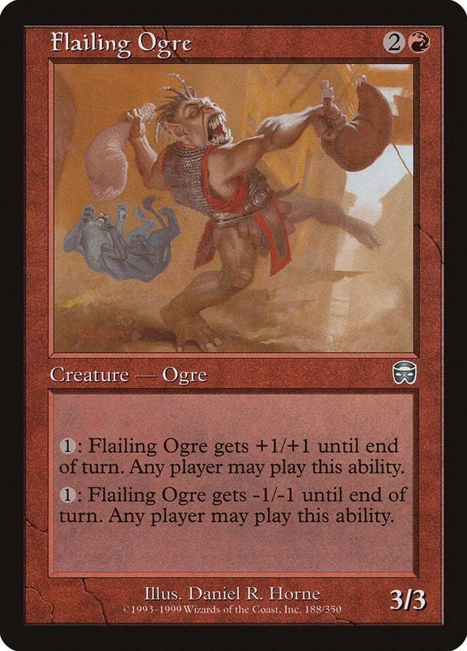 Flailing Ogre 188 (Mercadian Masques)  - Foil | Good Games Adelaide SA