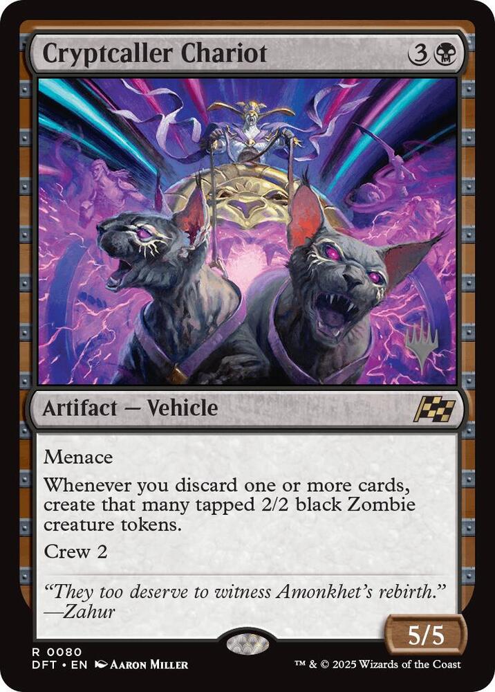 Cryptcaller Chariot 80 (Promo Pack: Aetherdrift)  | Good Games Adelaide SA