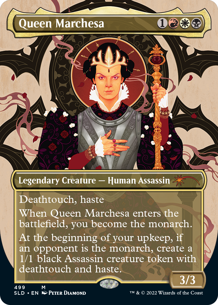Queen Marchesa (Borderless) [Secret Lair Drop Series] | Good Games Adelaide SA