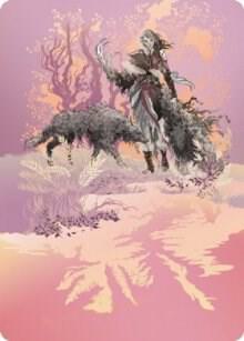 Arlinn the Packs Hope Art Card 03 81 3 (Art Series: Innistrad: Midnight Hunt)  | Good Games Adelaide SA
