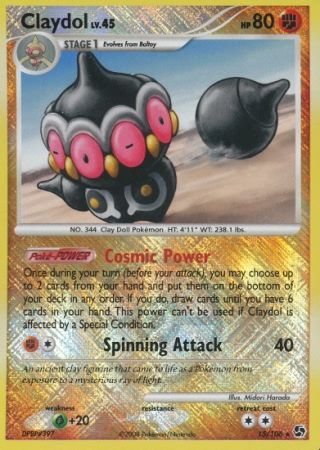 Claydol (15/106) (League Promo) [Diamond & Pearl: Great Encounters] | Good Games Adelaide SA