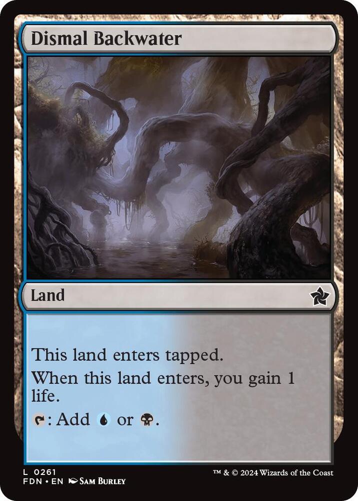Dismal Backwater 261 (Foundations)  - Foil | Good Games Adelaide SA