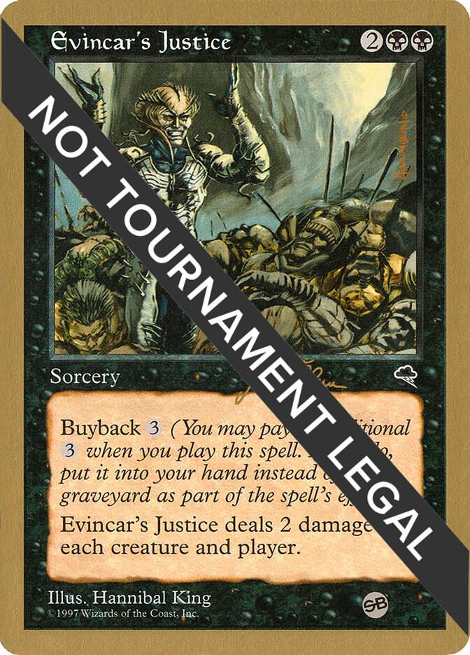 Evincars Justice 1999 Jakub Slemr TMP SB  (World Championship Decks)  | Good Games Adelaide SA