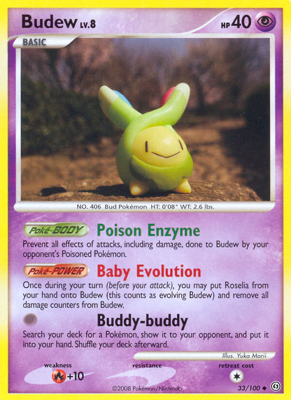 Budew (33/100) [Diamond & Pearl: Stormfront] | Good Games Adelaide SA