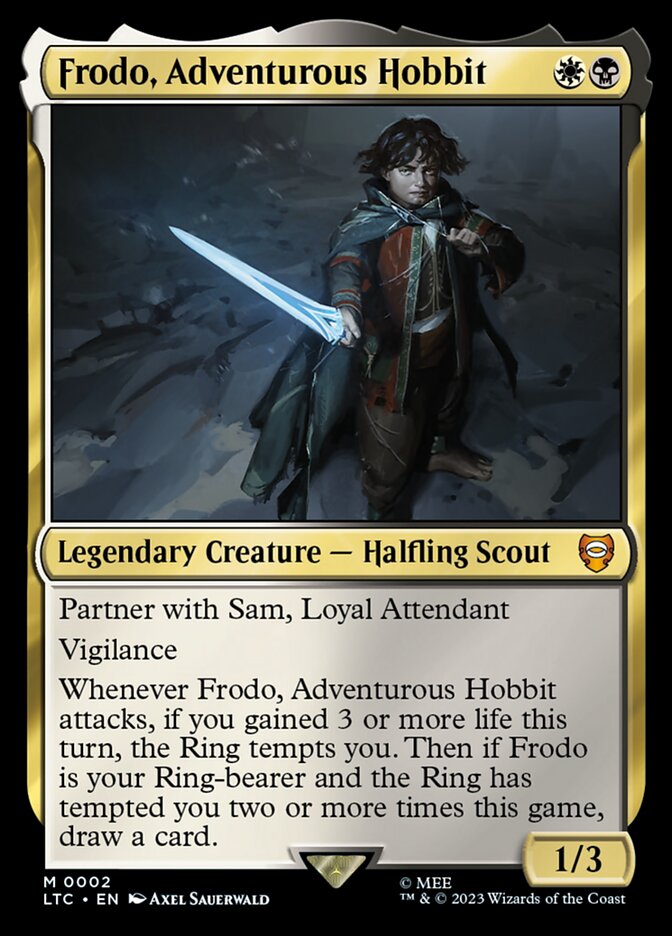 Frodo Adventurous Hobbit 2 (Commander: The Lord of the Rings: Tales of Middle-earth)  | Good Games Adelaide SA