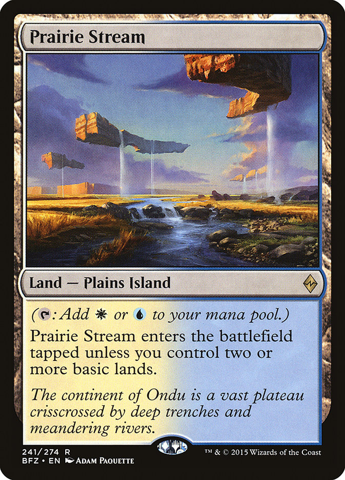 Prairie Stream [Battle for Zendikar] | Good Games Adelaide SA