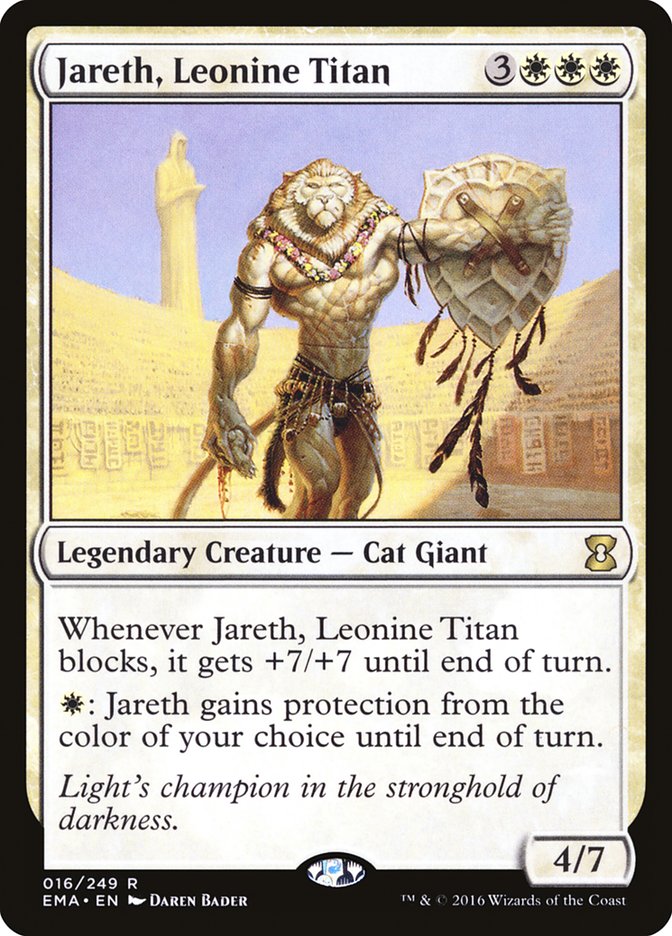 Jareth, Leonine Titan [Eternal Masters] | Good Games Adelaide SA