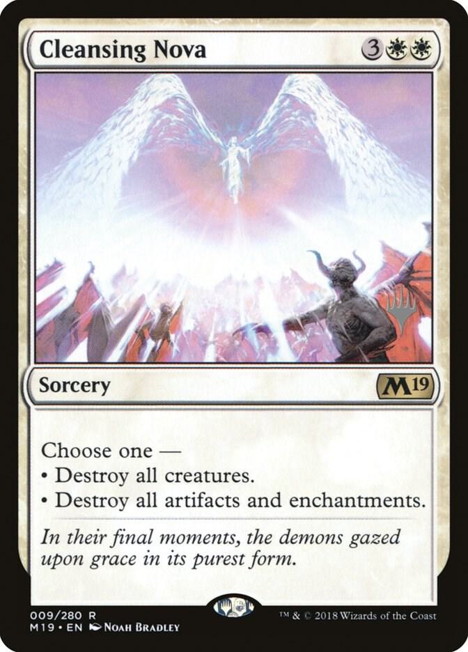 Cleansing Nova 9 (Promo Pack: Core Set 2020)  - Foil | Good Games Adelaide SA