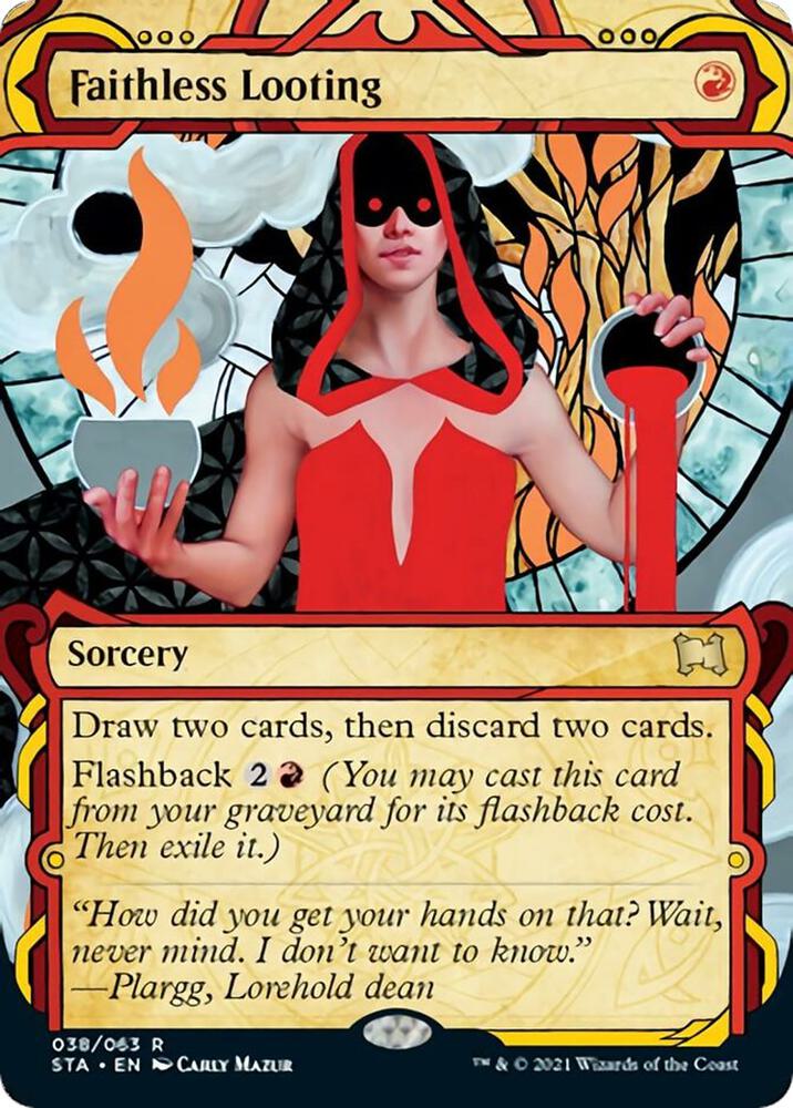 Faithless Looting 38 (Strixhaven: Mystical Archives)  - Foil | Good Games Adelaide SA