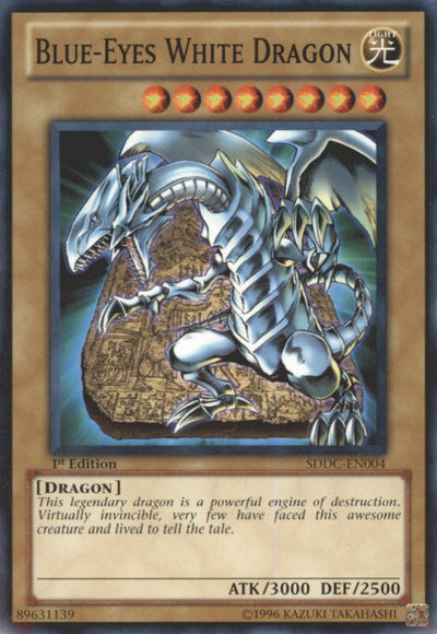 Blue-Eyes White Dragon [SDDC-EN004] Common | Good Games Adelaide SA