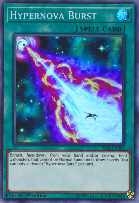 Hypernova Burst [RIRA-EN063] Super Rare | Good Games Adelaide SA