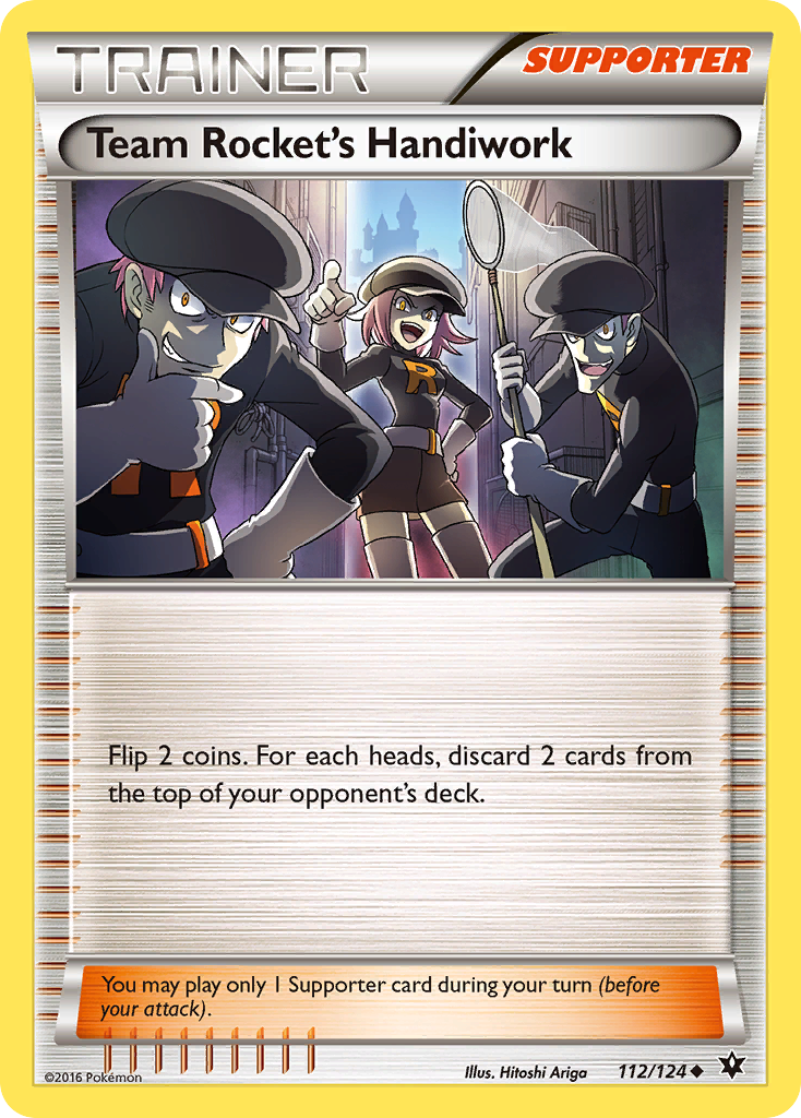 Team Rocket's Handiwork (112/124) [XY: Fates Collide] | Good Games Adelaide SA