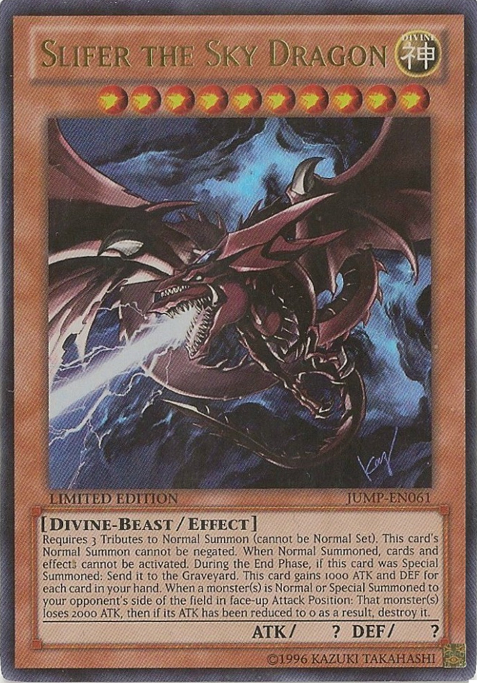 Slifer the Sky Dragon [JUMP-EN061] Ultra Rare | Good Games Adelaide SA