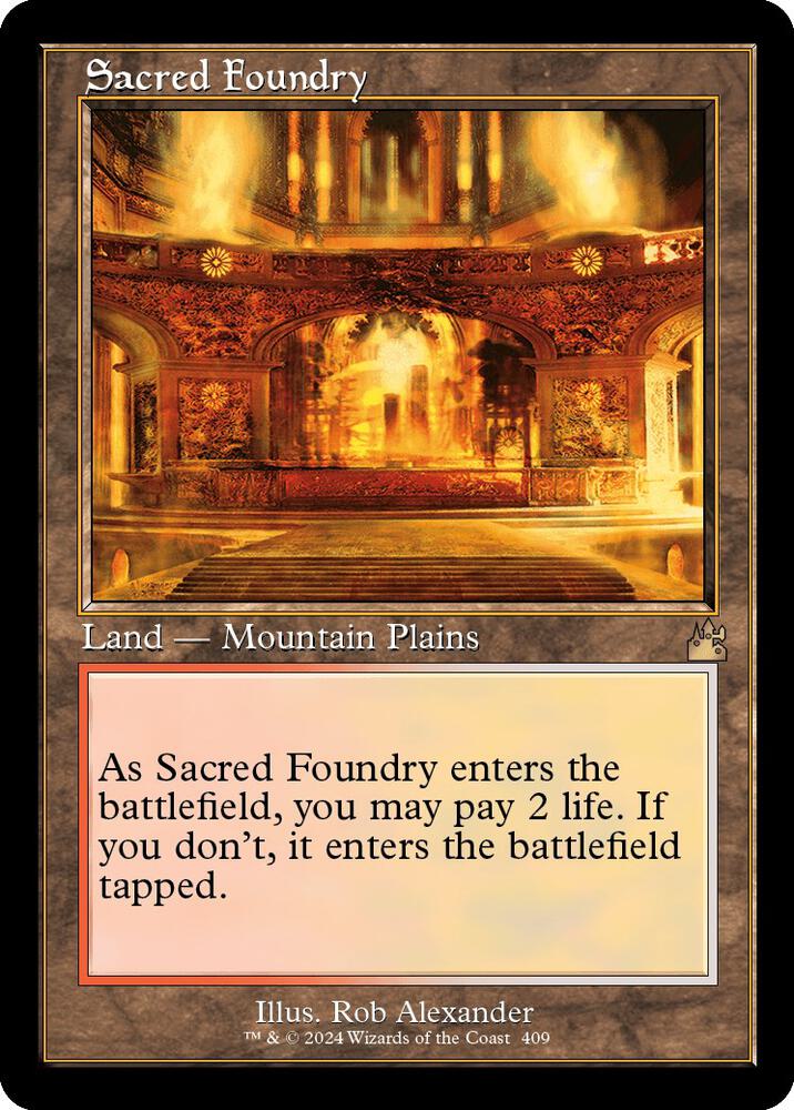 Sacred Foundry 409 (Ravnica Remastered)  | Good Games Adelaide SA