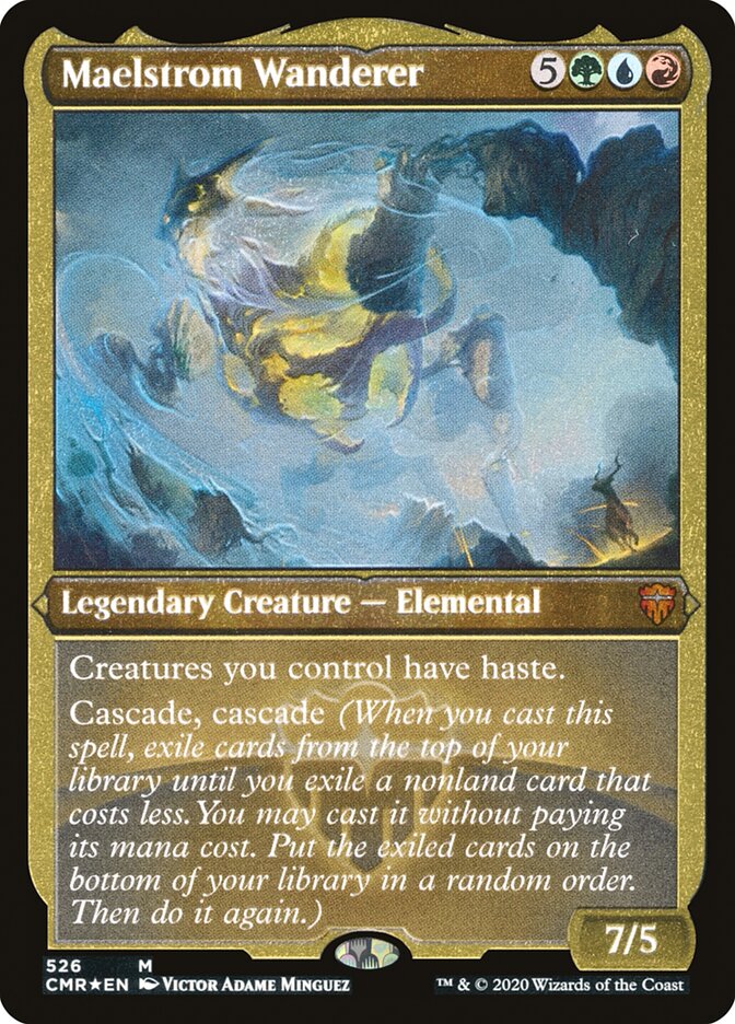 Maelstrom Wanderer (Foil Etched) [Commander Legends] | Good Games Adelaide SA