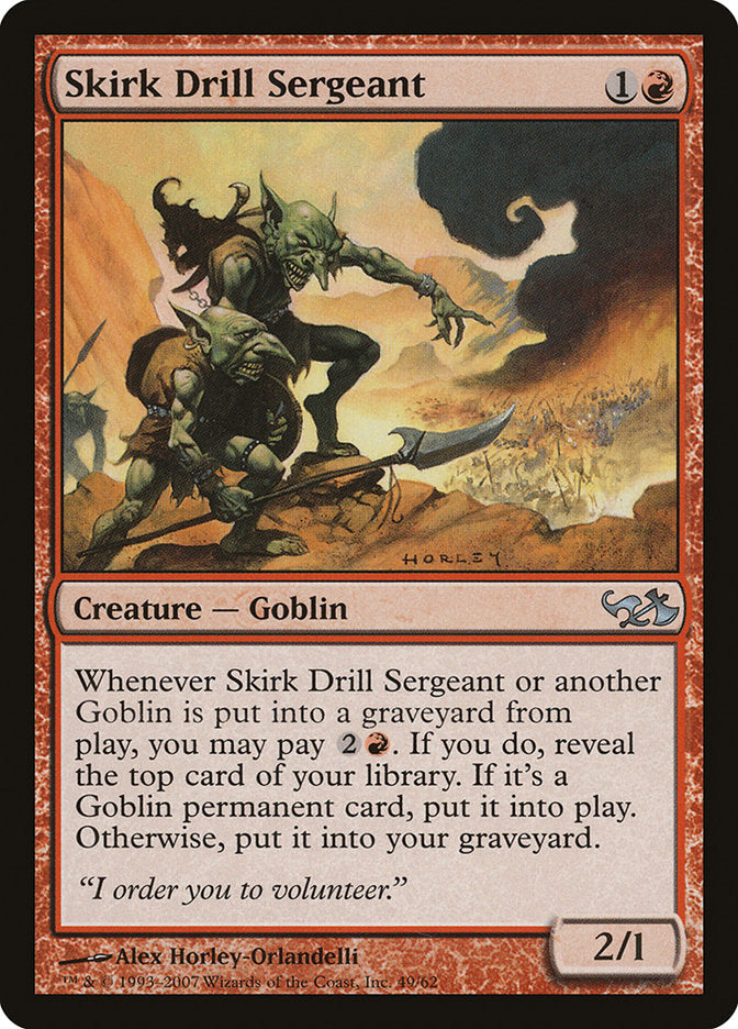 Skirk Drill Sergeant [Duel Decks: Elves vs. Goblins] | Good Games Adelaide SA