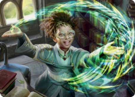Eureka Moment Art Card [Strixhaven: School of Mages Art Series] | Good Games Adelaide SA