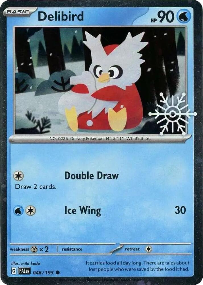 Delibird Holiday Calendar 046/193 (Miscellaneous Cards & Products)  - Holofoil | Good Games Adelaide SA