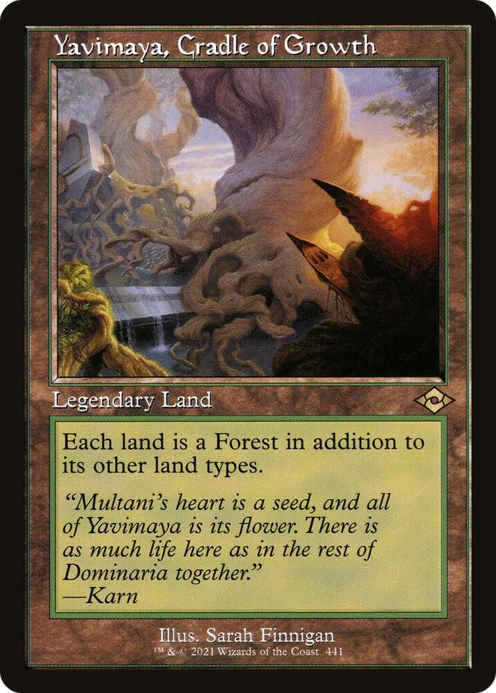 Yavimaya Cradle of Growth Retro Frame 441 (Modern Horizons 2)  | Good Games Adelaide SA