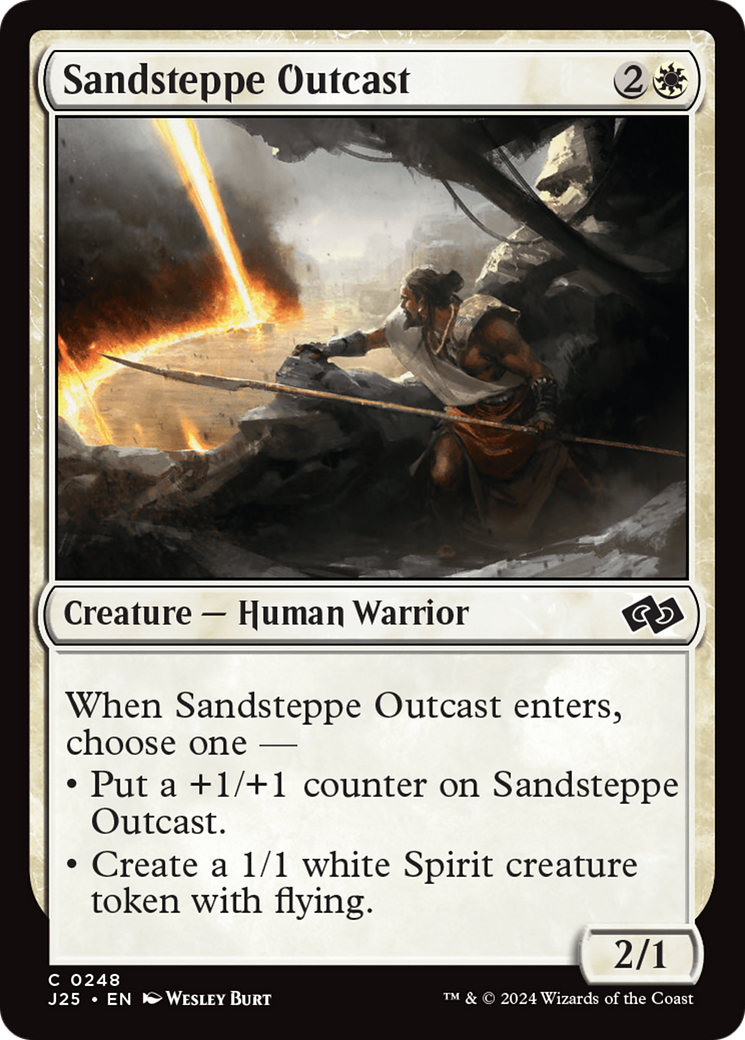 Sandsteppe Outcast [Foundations Jumpstart] | Good Games Adelaide SA