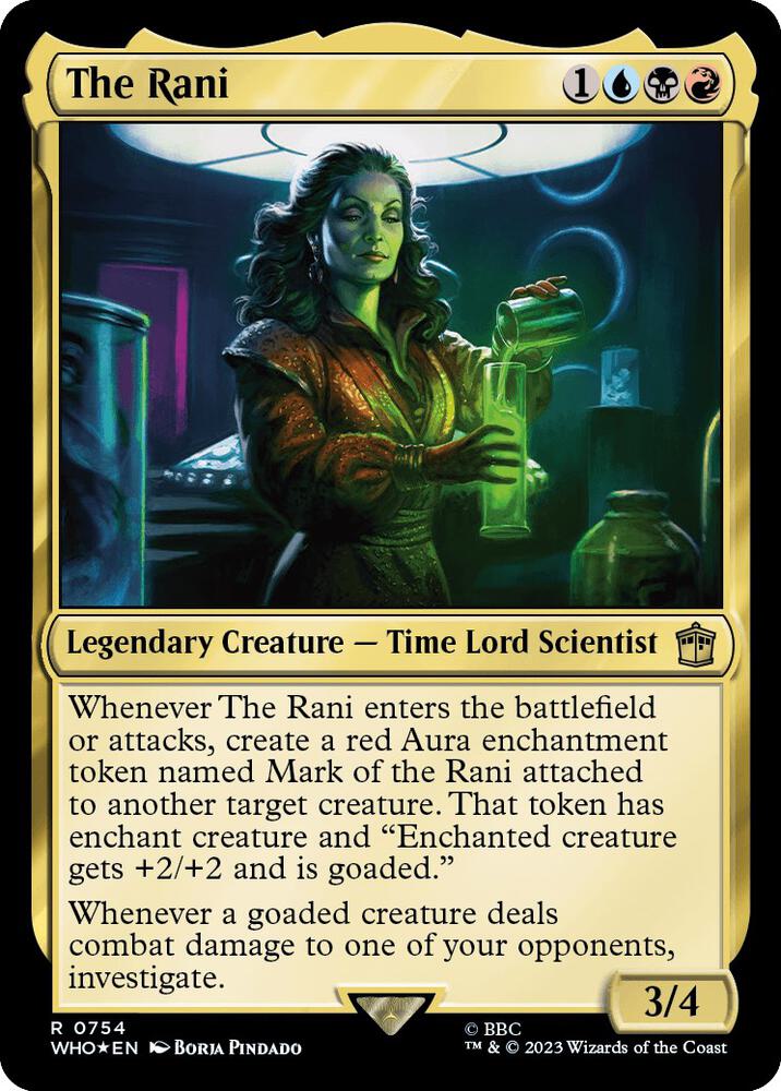 The Rani 754 (Universes Beyond: Doctor Who)  - Foil | Good Games Adelaide SA