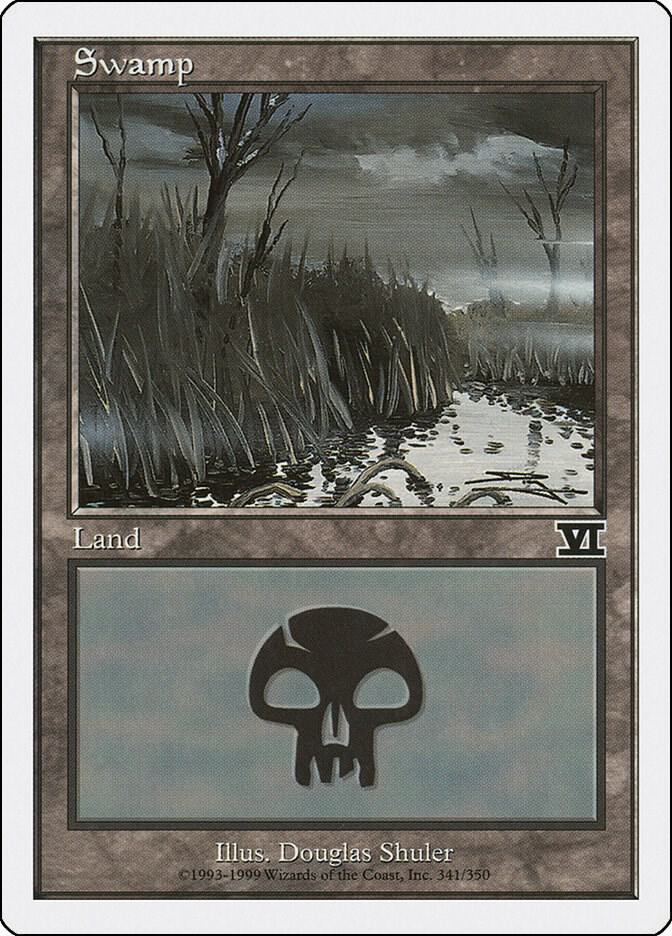 Swamp 341 (Classic Sixth Edition)  | Good Games Adelaide SA