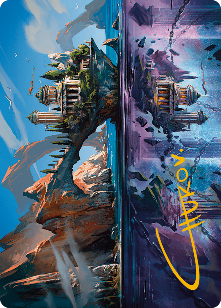 Copy Land Art Card (Gold-Stamped Signature) [Modern Horizons 3 Art Series] | Good Games Adelaide SA