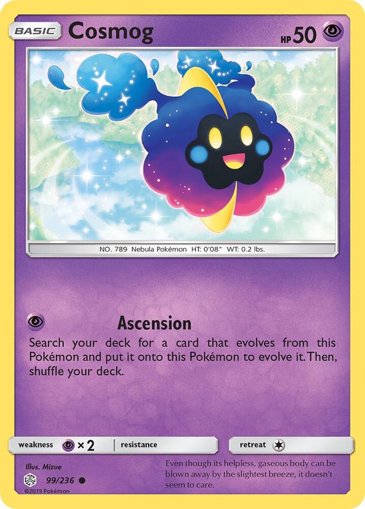 Cosmog 99/236 (SM - Cosmic Eclipse)  | Good Games Adelaide SA