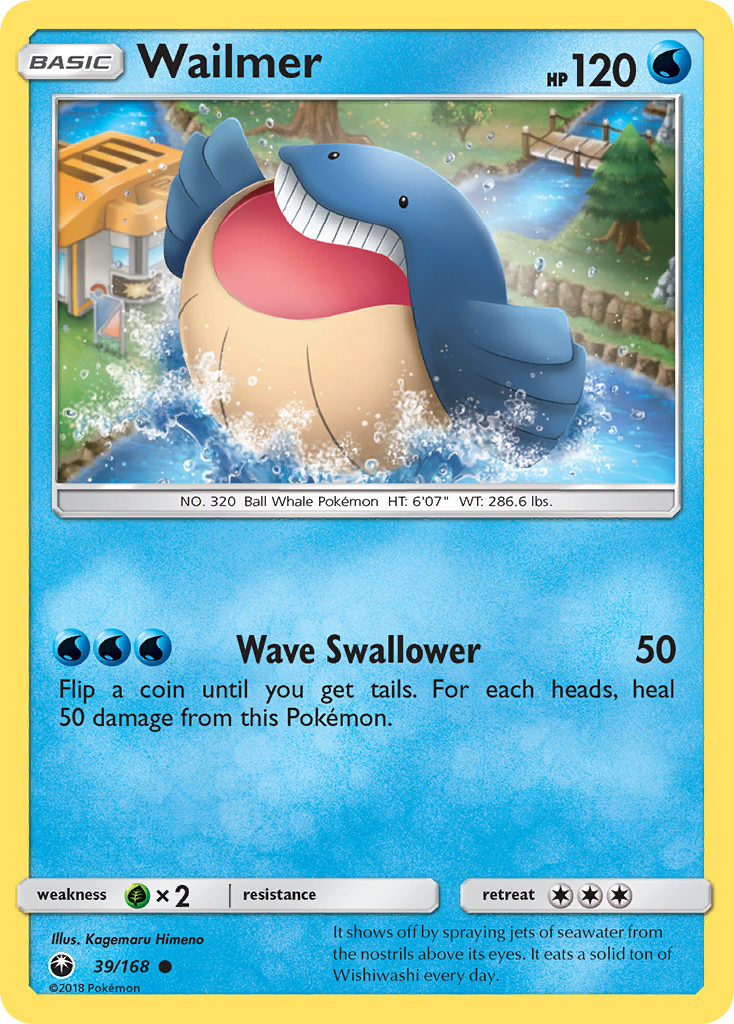 Wailmer (39/168) [Sun & Moon: Celestial Storm] | Good Games Adelaide SA