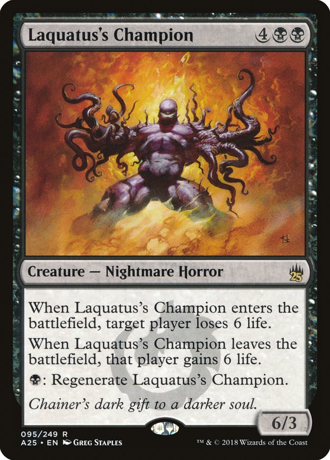 Laquatus's Champion 95 (Masters 25)  - Foil | Good Games Adelaide SA