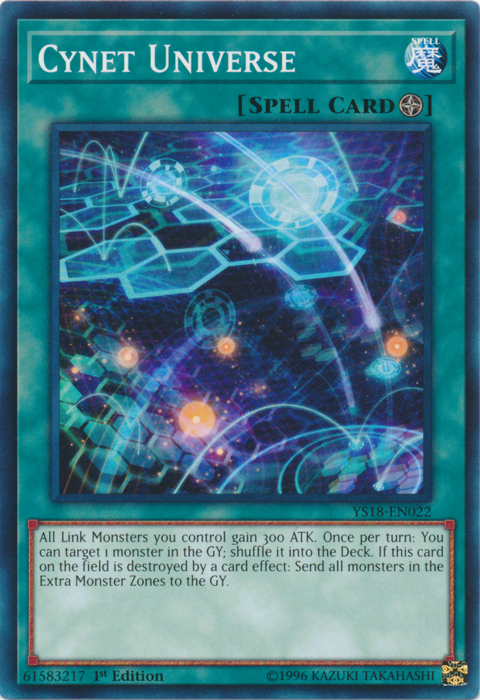 Cynet Universe [YS18-EN022] Common | Good Games Adelaide SA