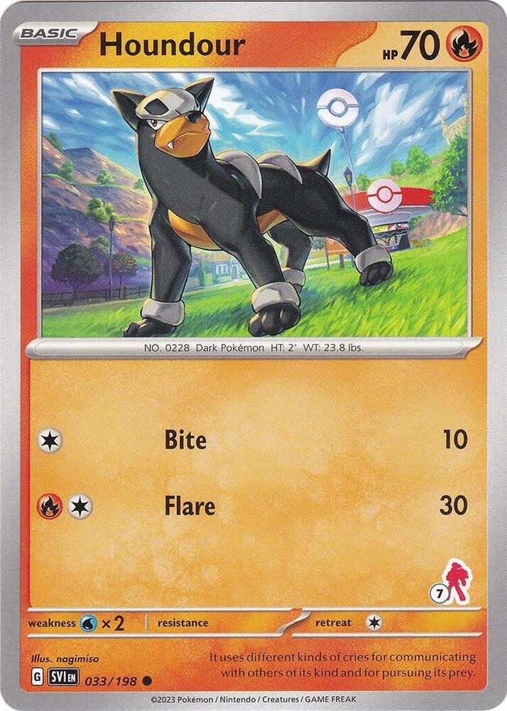 Houndour Armarouge 7 033/198 (Battle Academy 2024)  | Good Games Adelaide SA