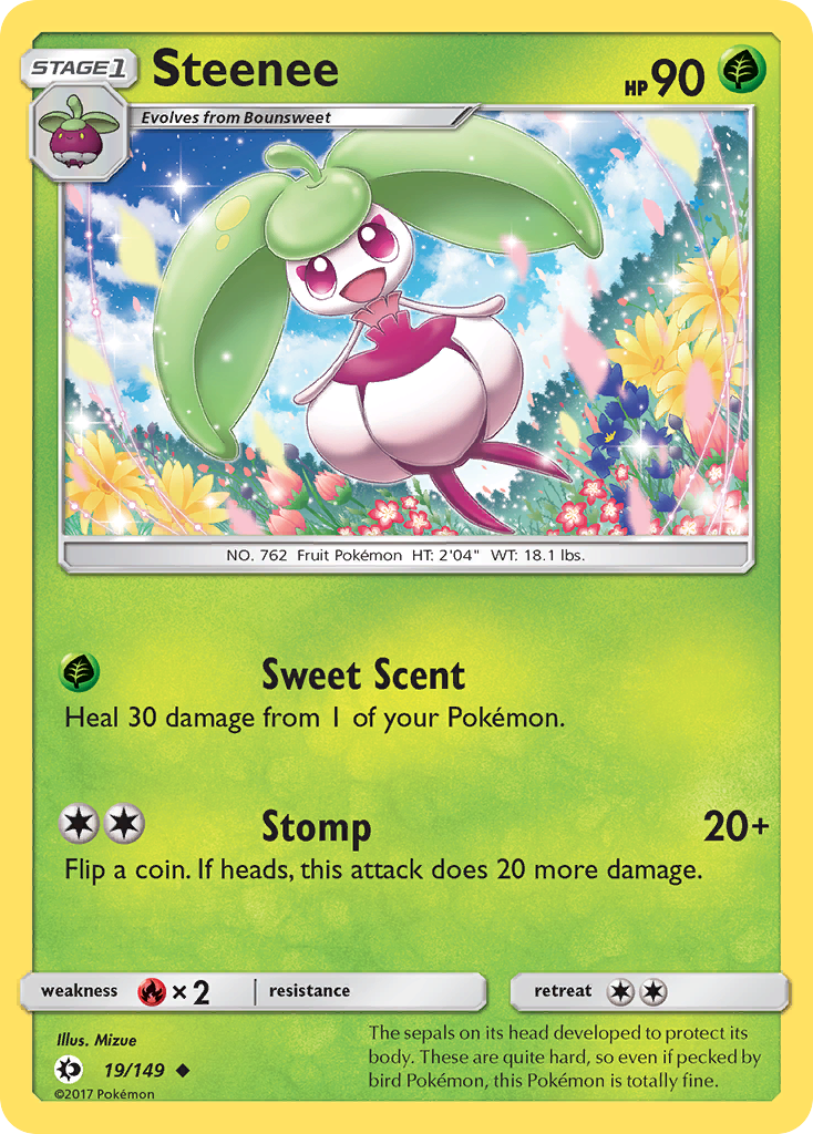 Steenee (19/149) [Sun & Moon: Base Set] | Good Games Adelaide SA