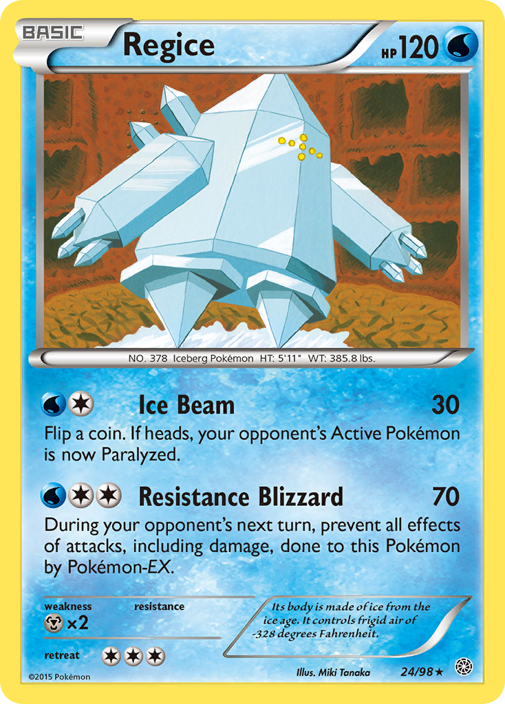 Regice (24/98) [XY: Ancient Origins] | Good Games Adelaide SA