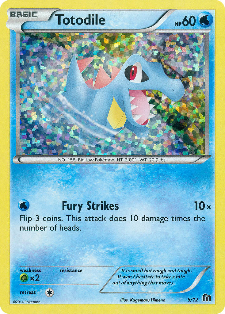 Totodile (5/12) [McDonald's Promos: 2016 Collection] | Good Games Adelaide SA