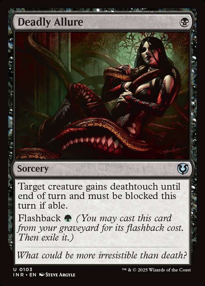 Deadly Allure 103 (Innistrad Remastered)  | Good Games Adelaide SA